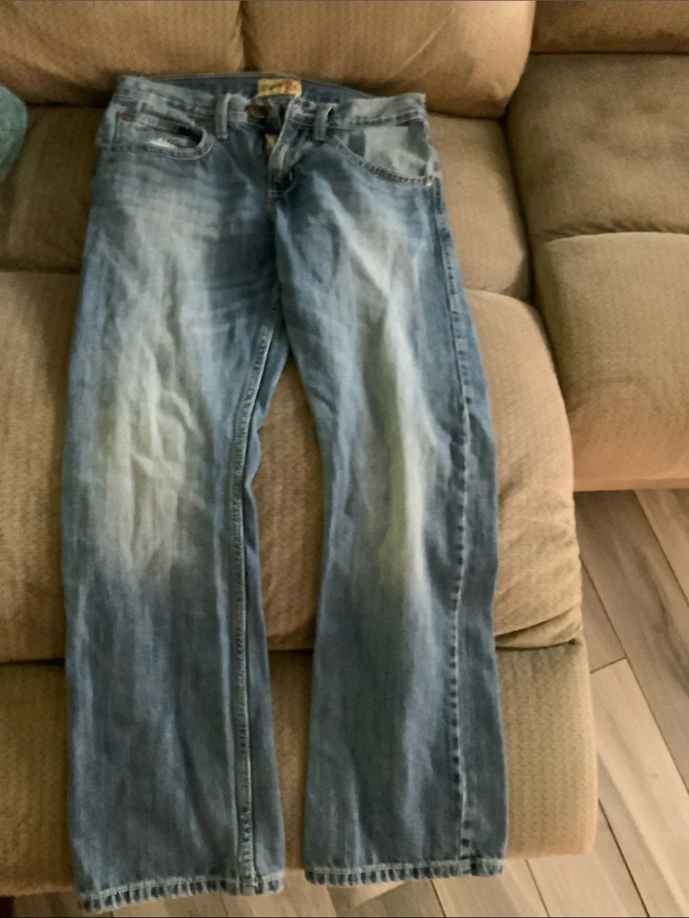 Wrangler 20x style 42 Light Wash Blue Denim Jeans